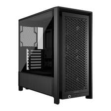 Image of Corsair FRAME 4000D RS, Black, RGB Mid Tower, Tempered Glass, Reverse Connection