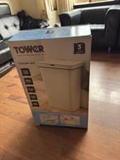 Image of Unused Tower Battery-Operated Sensor Bin 50L White