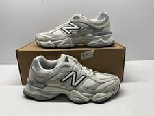 Image of New Balance 9060 Men's Trainers Sea Salt Grey White Black UK 9 EU 43 #301