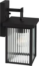 Image of Outdoor Lantern Wall Lights Mains Powered Rectangle Porch Lantern Light Anti Ru