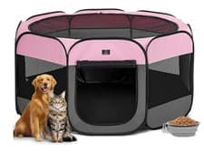 Image of A 4 Pet - Portable Puppy Play Pen (Pink)