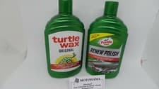 Image of 1X TURTLE WAX RENEW POLISH COLOUR BACK TCUT TYPE & 1X TURTLE WAX ORIGINAL POLISH