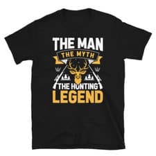 Image of The Hunting Legend Hunting Outdoors Nature Hunter T-Shirt