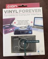 Image of Ion Audio Vinyl Forever Compact USB Audio Conversion Turntable Adapter Boxed New
