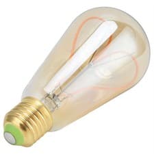 Image of Vintage Light Bulb E27 4W High Light Transmittance Flexible Spiral Filament