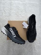 Image of Adidas Terrex Agravic 3 Trail Running Mens Trainers Size UK 8 in Black