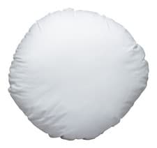 Image of Pack of 2 Round Hollow Fibre Cushion Pads Cotton Cover Scatter Cushions Inner