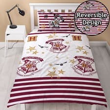 Image of HARRY POTTER MUGGLES SINGLE DUVET COVER SET BEDDING NEW