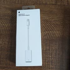 Image of Apple Lightning to USB A1440 Camera Adapter MD821ZM/A Unopened Box