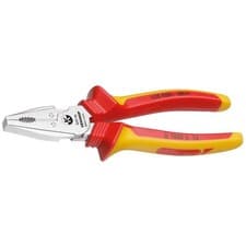 Image of Gedore VDE power Combination Pliers With sleeve insulation 160 mm