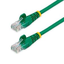 Image of StarTech 1 m Green Cat5e Snagless RJ45 UTP Patch Cable 1m Patch Cord - 45PAT1MGN