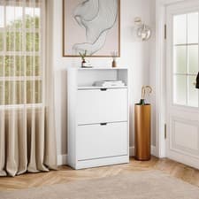 Image of Vida Designs 2 3 4 Drawer Shoe Cabinet Shelf Hallway Storage Unit Living Space