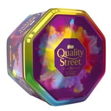 Image of Nestle Quality Street Individually Wrapped Milk Dark Chocolate Toffee Tin 1.93kg