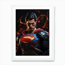 Image of Justice League 1 Art Print Framed Wall Art Poster Canvas Print Picture