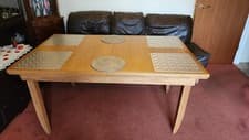 Image of Gallery Direct LS-75549 Extending Dining Table - Brown