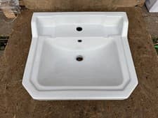 Image of Traditional 560mm Bathroom Basin - Made By Roca 1 Tap Hole 1TH