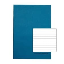Image of RHINO A4 Counsels Notebook, 96 Page / 8mm Lined Perforated Legal Notebook