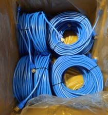 Image of CAT6 Patch Lead 20m Blue - Pack of 10