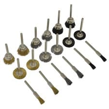 Image of Sealey Rotary Tool Brush Set 18pc RTA18WB