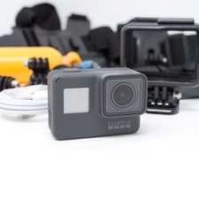 Image of GoPro Hero 6 Black Action Camera Bundle - Great Condition