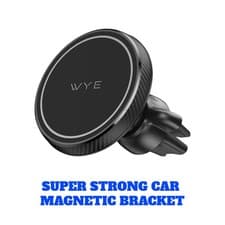 Image of WYE Car Magnetic Strong Phone Holder Universal Mount Bracket Air Vent Fan UK