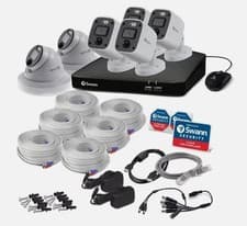 Image of Swann CCTV 6 Camera 8 Channel 4K Ultra HD Audio Video DVR Cloud SWDVK-856804MQB2