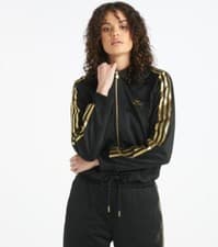 Image of Small adidas OG W 50th Anniv SUPERSTAR 24K TRACKSUIT Jacket & Pants LAST1