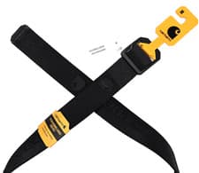 Image of Carhartt Men's Nylon Webbing Ladder Lock Belt Black Size Medium 34 - 36” New