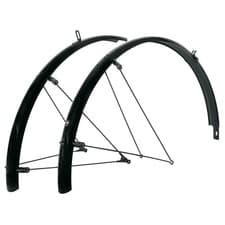 Image of SKS BLUEMELS 28", 55 MM MUDGUARD SET - BLACK