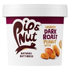 Image of Pip & Nut - Ultimate Crunchy Dark Roast Peanut Butter (1kg) | Natural Nut But...