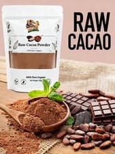 Image of Cocoa Powder - 100% Raw Organic Cocoa Powder - Net Weight: 250g