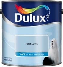 Image of Dulux Matt Interior Walls & Ceilings Emulsion Paint 2.5L - First Dawn