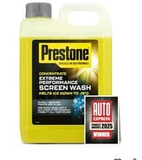 Image of Prestone Screenwash Concentrate 5L High Performance Winter Streak Free Formula