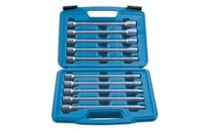 Image of LASER 7140 Extra Deep Star Socket Set Star Profile 200mm 3/8" 10 Pieces