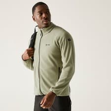 Image of Regatta Mens Gents Hadfield Full Zip Part Recycled Micro Fleece - RMA502