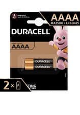 Image of 2 AAAA DURACELL ULTRA Batteries MN2500 1.5V E96