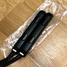Image of Official Nintendo Switch Wrist Straps Pair Genuine Joy Con - Black BRAND NEW