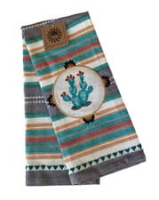 Image of Cactus Ornament Tea Towel by Kay Dee Designs