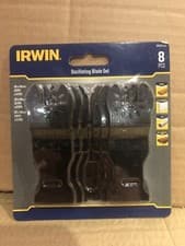 Image of Irwin IW1017112 Oscillating Blade Set 8 Piece mixed set for mixed materials new