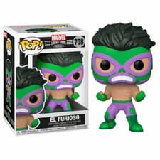 Image of FUNKO POP 708 Marvel Luchadores Hulk El Furioso