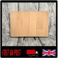 Image of Wooden chopping board - Large 30x20cm - Beach - New - U.K. Seller