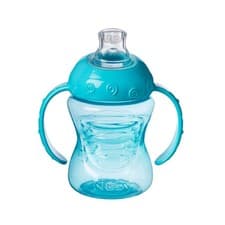 Image of Baby Sippy Cup Nuby Sipeez Super Spout Grip N Sip 240ml Toddler Training Cup