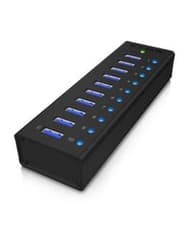 Image of ICY BOX IB-AC6110 USB 3.0 Hub. 10 Port
