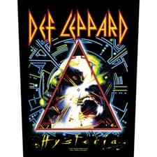 Image of Def Leppard - Hysteria Backpatch Rückenaufnäher