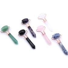 Image of Gemstone Mini Face Massage Rollers
