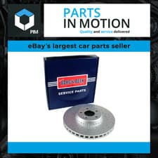 Image of 2x Brake Discs Pair Vented Front 342mm BBD7035S Borg & Beck Set 0004212212 New