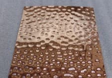 Image of Copper Sheet Hand Beaten - 0.7mm, Multiple Sizes Available
