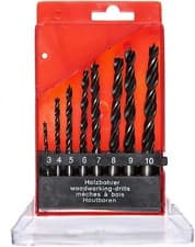 Image of 8-Pieces Wood Drill Bit Set Working Drilling Carpenter Woodwork Joiner 3-10mm