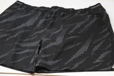 Image of Reebok Speed Short 4.0 AOP Black Grey Shorts Super Light Weight Size XL