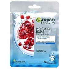 Image of Garnier Hydra Bomb Super Hydrating + Replumping Sheet Mask 28g